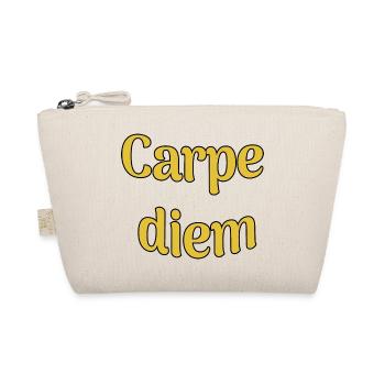 Carpe diem - Bio-Täschchen - Natur - Vorne
