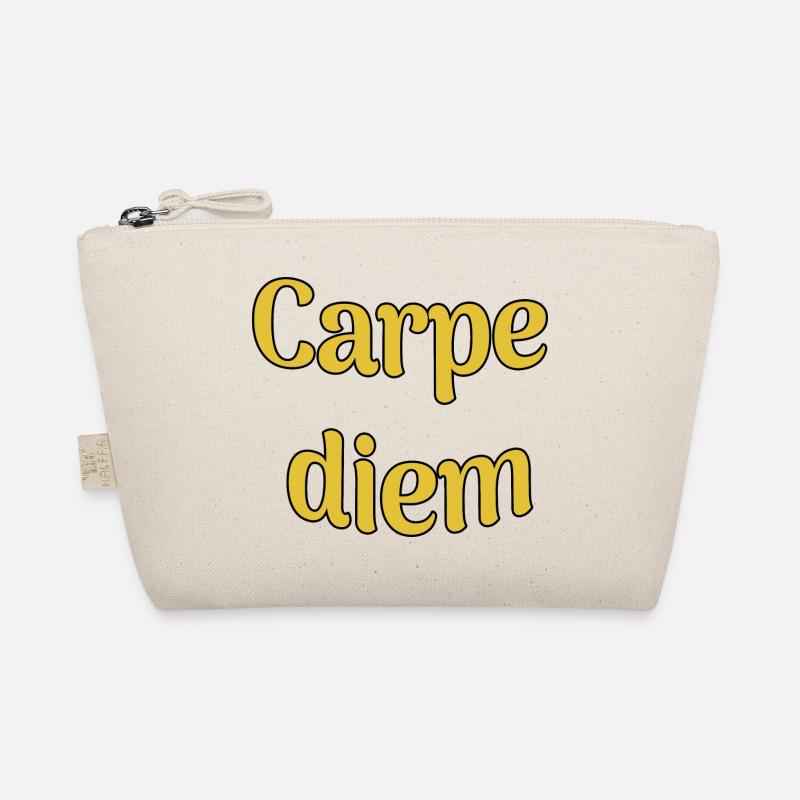 Carpe diem - Organic Pouch - nature