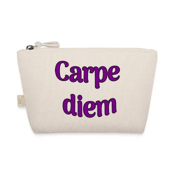 Carpe diem - Bio-Täschchen - Natur - Vorne
