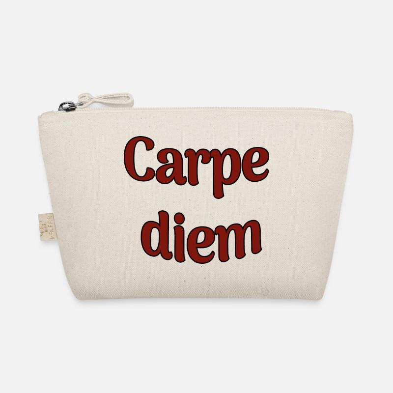 Carpe diem - Organic Pouch - nature