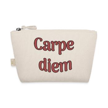 Carpe diem - Bio-Täschchen - Natur - Vorne