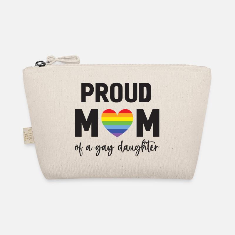 LGBT Pride Month - Stolze Mutter einer schwulen Tochter Bio-Täschchen