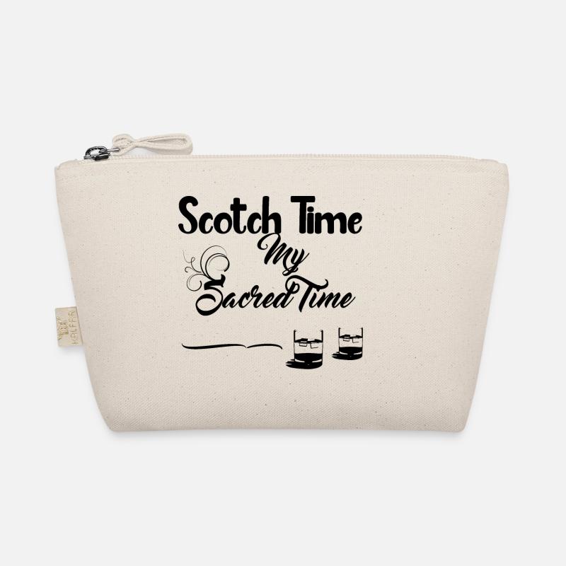 Scotch Time Design - AlcoholicBeverage Organic Pouch
