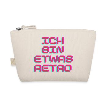 Retro - Bio-Täschchen - Natur - Vorne