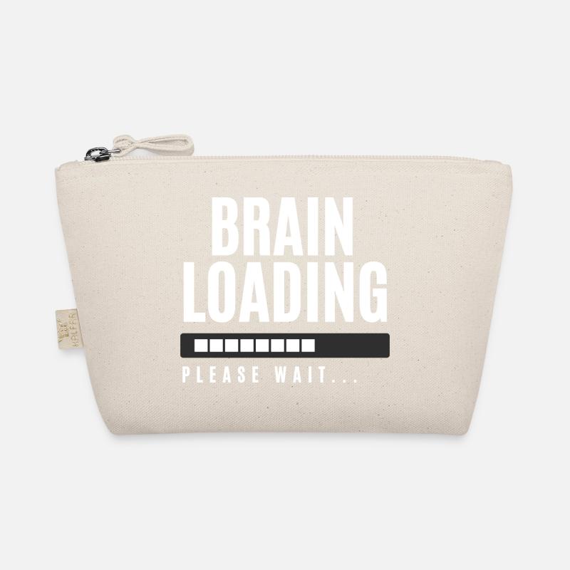 Brain Loading bitte warten Bio-Täschchen
