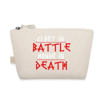 Zitat von Battle Viking - Bio-Täschchen - Natur - Vorne