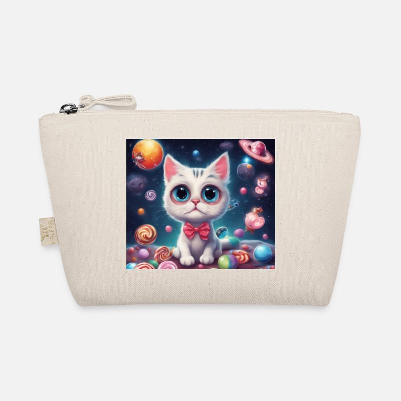 Katze Katze Katze - Bio-Täschchen - Natur