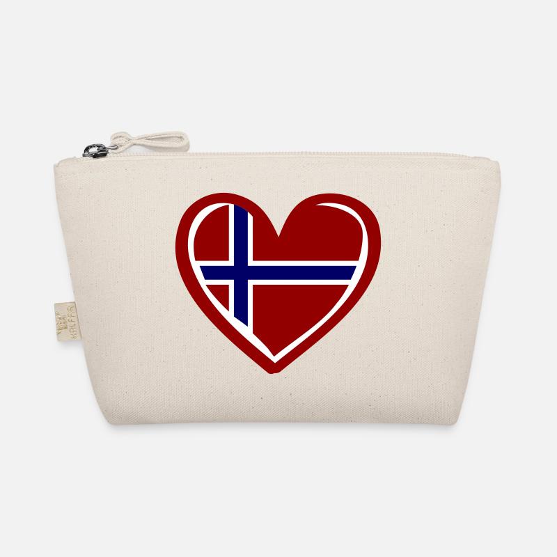 Norway Heart Organic Pouch