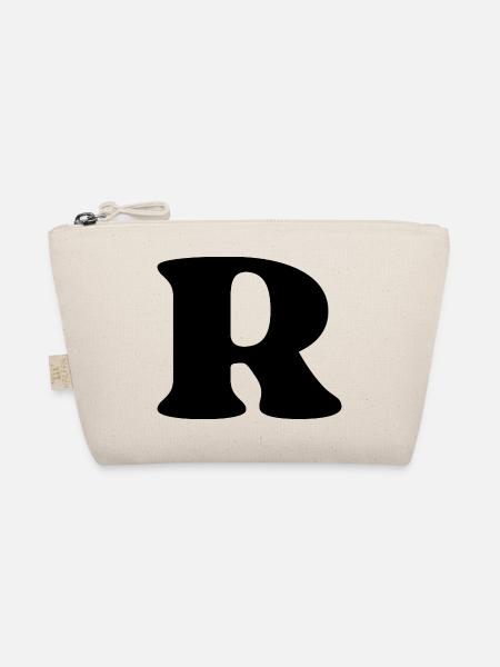 Letter r - Organic Pouch - nature - Front