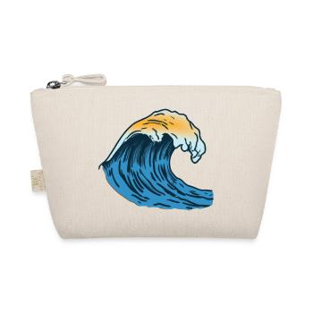 Beautiful wave - Organic Pouch - nature - Front