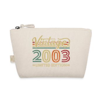 Vintage 2003 Anniversaire Rétro - Trousse biologique - nature - Devant