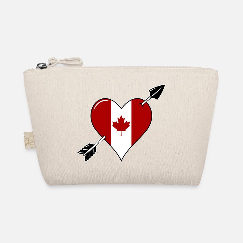 Le Canada a le cœur amoureux du drapeau Trousse biologique