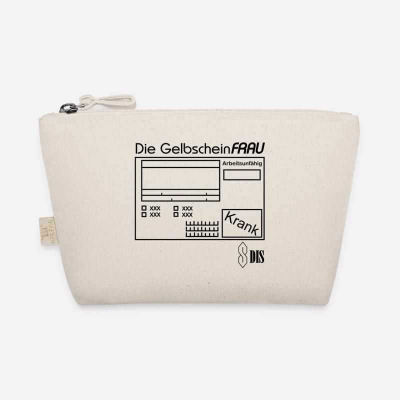 Die GelbscheinFRAU - Bio-Täschchen - Natur