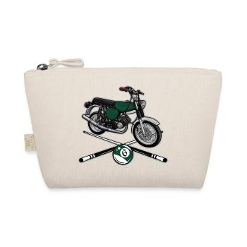S51 (billiard green) // Illustration - Organic Pouch - nature - Front