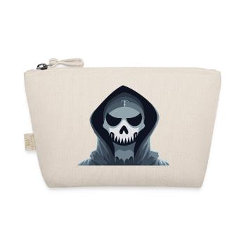 The Blue Grim Reaper: Face of Darkness - Organic Pouch - nature - Front