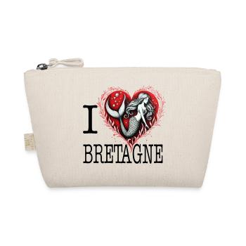 i love bretagne coeur de sirene lagunaire - Trousse biologique - nature - Devant