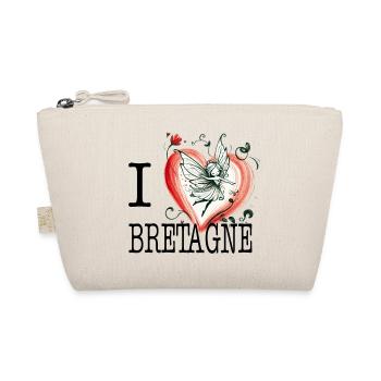 i love bretagne coeur de conte de fée - Trousse biologique - nature - Devant