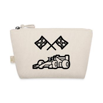 MYST3RCORP RACING BLACK - Organic Pouch - nature - Front