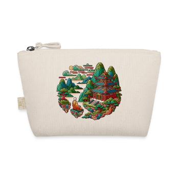 maison traditionnelle chinoise colorée - Trousse biologique - nature - Devant