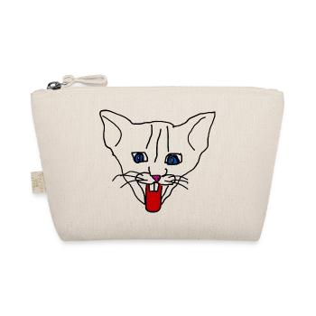Katze - Bio-Täschchen - Natur - Vorne