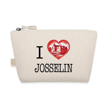 i love Josselin von I Love Bretagne - Bio-Täschchen - Natur - Vorne