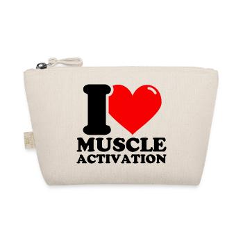 J’aime l’activation musculaire - Fitness Haltérophilie - Trousse biologique - nature - Devant