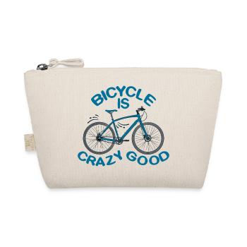 Fahrrad ist gut - Bio-Täschchen - Natur - Vorne