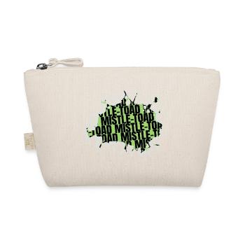 Beard Gang Computer Bubaprints Bodybuilder Quote - Organic Pouch - nature - Front