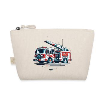 Camion de pompiers polygonal avec échelle tournante Brigade de pompiers - Trousse biologique - nature - Devant