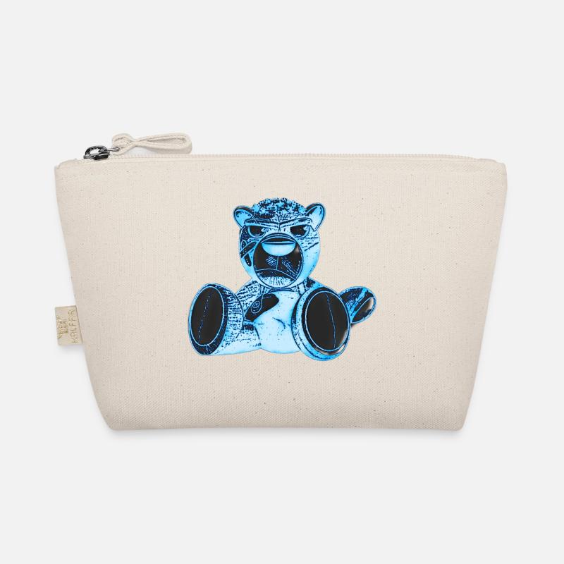 Creepy Teddy Bleu Trousse biologique