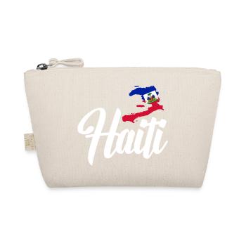 Haiti Haitian Flag Ayiti Haitian I Gift - Organic Pouch - nature - Front