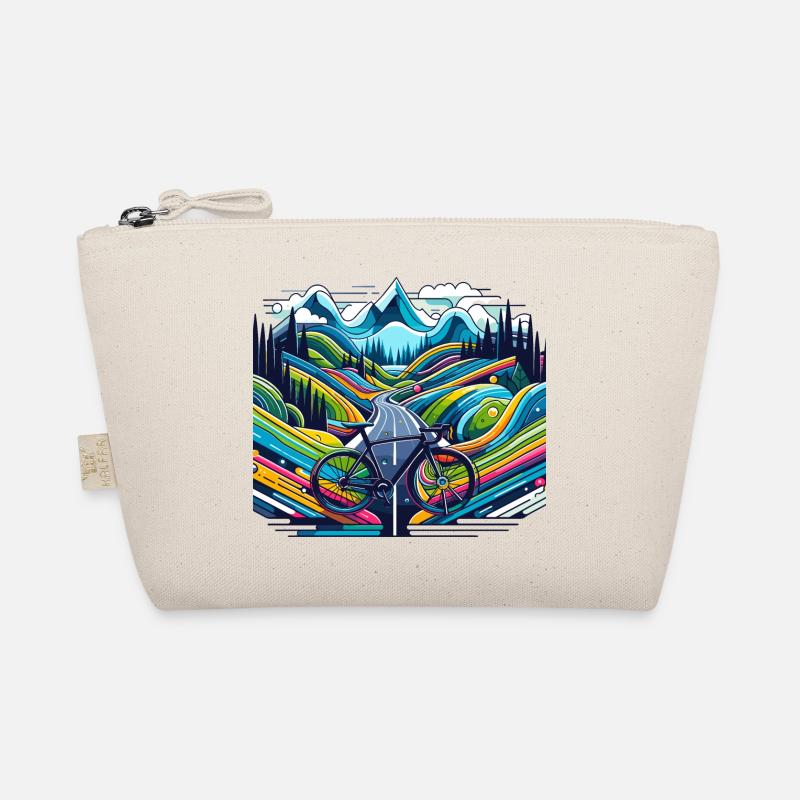 Road, Road, Mountain Organic Pouch