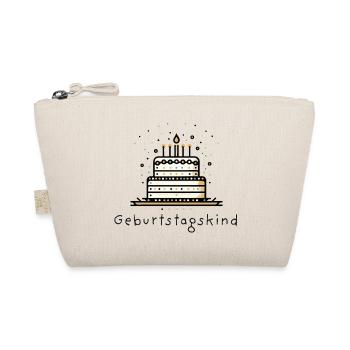 geburtstagskind geburtstag party feier my day - Bio-Täschchen - Natur - Vorne