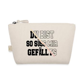 Dog Breed Statement Birthday Bull Terrier - Organic Pouch - nature - Front