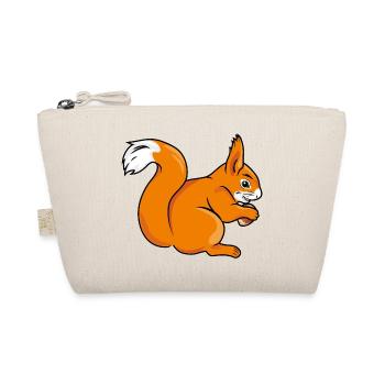Squirrel - Organic Pouch - nature - Front