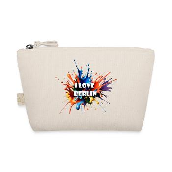 I LOVE BERLIN - Organic Pouch - nature - Front