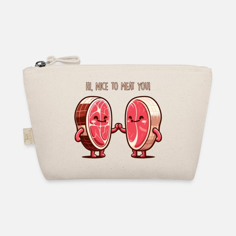 Schön zum Fleisch Bio-Täschchen