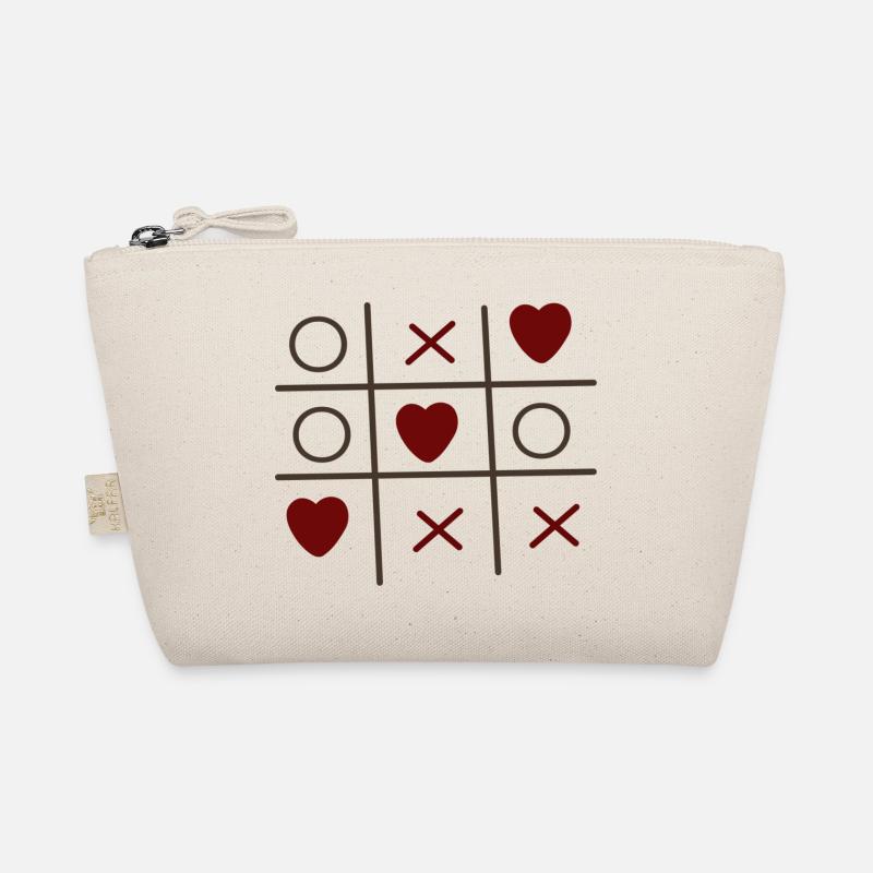 Cool Valentine s Day Heart - Bio-Täschchen - Natur