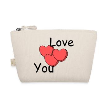 Je t’aime - Trousse biologique - nature - Devant
