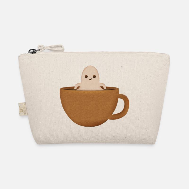 Cute Little Ghost Coffee Organic Pouch