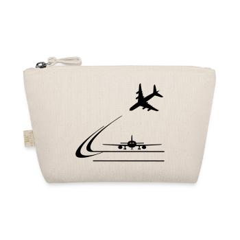 Landing of aircraft - Organic Pouch - nature - Front
