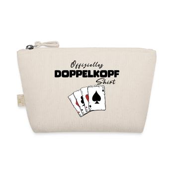Doppelkopf Offizielles Shirt - Bio-Täschchen - Natur - Vorne