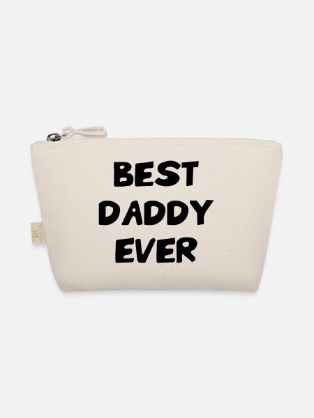 Meilleur Papa - Best Daddy Ever - Organic Pouch - nature - Front
