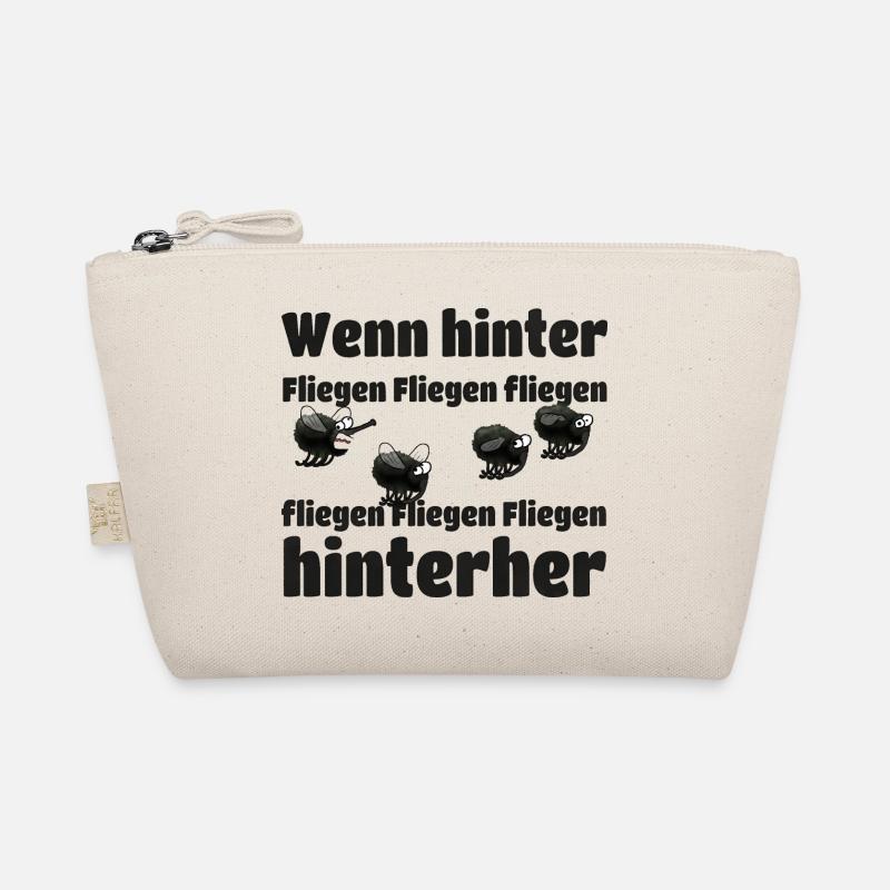 When Flies Fly Behind Flies Organic Pouch