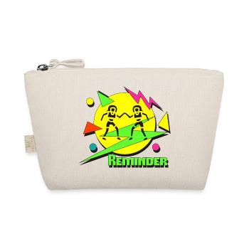 Reminder 80s - Bio-Täschchen - Natur - Vorne