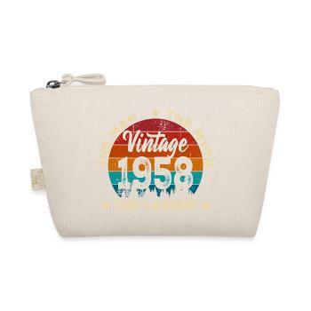 Vintage 1958 Legend Circle - Organic Pouch - nature - Front