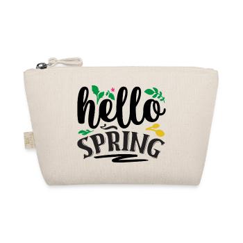 Hello Spring - Organic Pouch - nature - Front