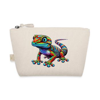 Gecko - Organic Pouch - nature - Front