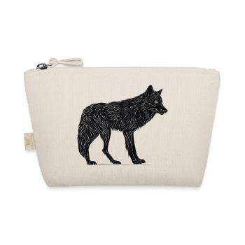 Wild Wolf - Organic Pouch - nature - Front