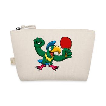 Ping Pong Champion Design Table Tennis and - Organic Pouch - nature - Front